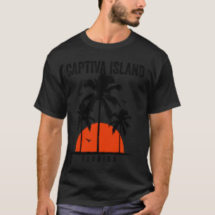 Camiseta Surfe na Captiva Island Beach Florida