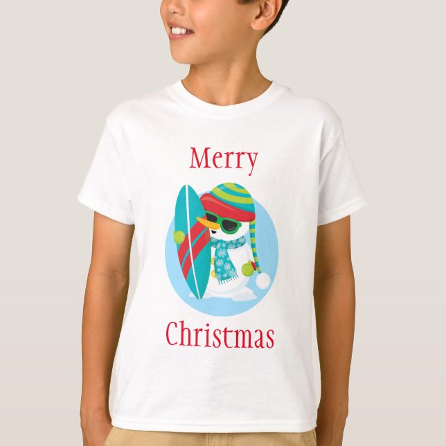Camiseta Surfe no Natal (Frente)