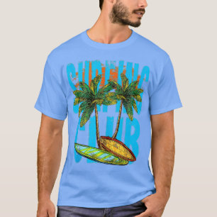 Camiseta Surfe no Surfe Verão Routhing Beach Surfboard Pal