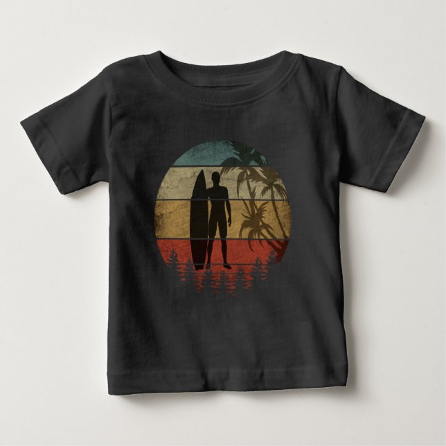 CAMISETA SURFE VINTAGE (Frente)