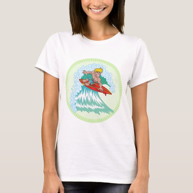 Camiseta Surfer (Frente)