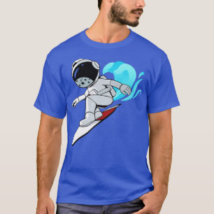 Camiseta Surfer Astronauta Surfing Space