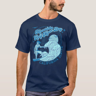 Camiseta Surfer da Califórnia Mavericks Half Moon Bay Surfi