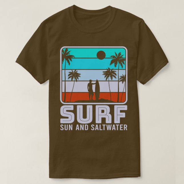 Camiseta Surfer de Wakeboard 20 do Beach Surfing (Frente do Design)