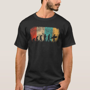 Camiseta Surfer Evolution Vintage Surfboard Surfing Pride B