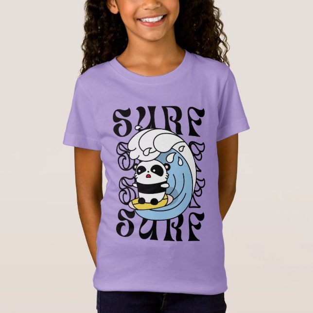 Camiseta Surfer Panda (Frente)