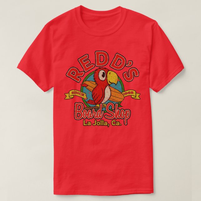 Camiseta Surfer Redds Board Shop 1968 (Frente do Design)