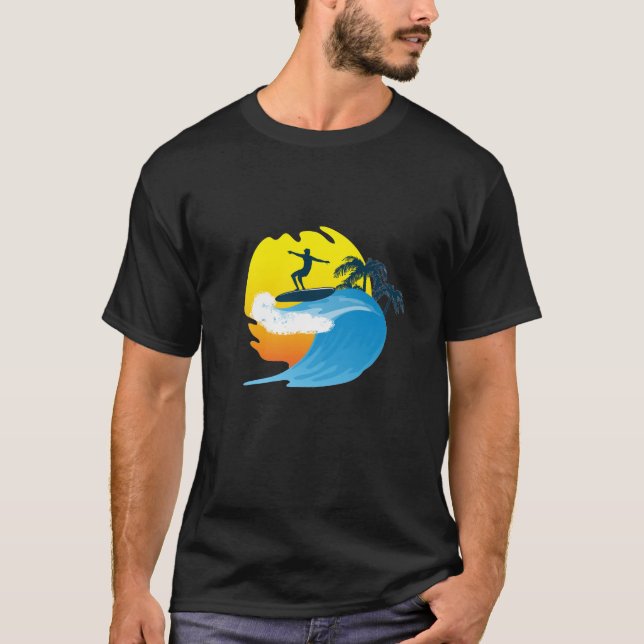 Camiseta Surfer Sunset (Frente)