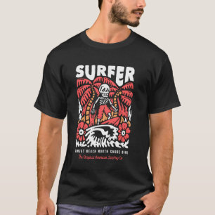 Camiseta Surfer Sunset Beach North Shore Oahu