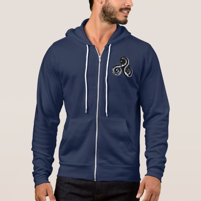 Camiseta Surfer sur la vague bretonne (Frente)
