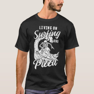 Camiseta Surfer Surfboard Ondas Surfrider Pizza Surfing Sur