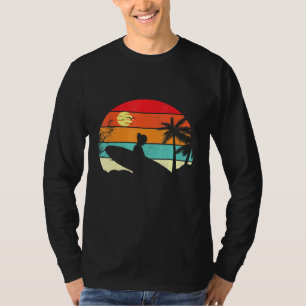 Camiseta Surfer Surfer Surfer Sunset Palm Tree - Surf 1