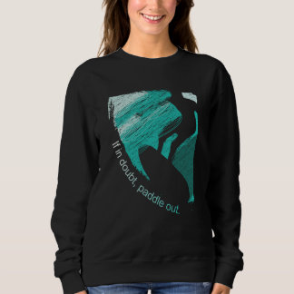 Camiseta Surfers Blue Tube Wave Rider Pencil Sketch