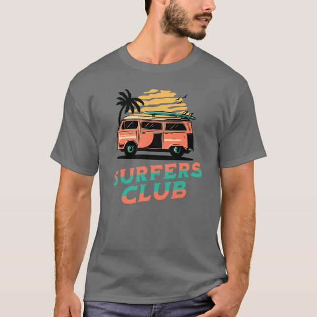 Camiseta Surfers Club Van (Frente)