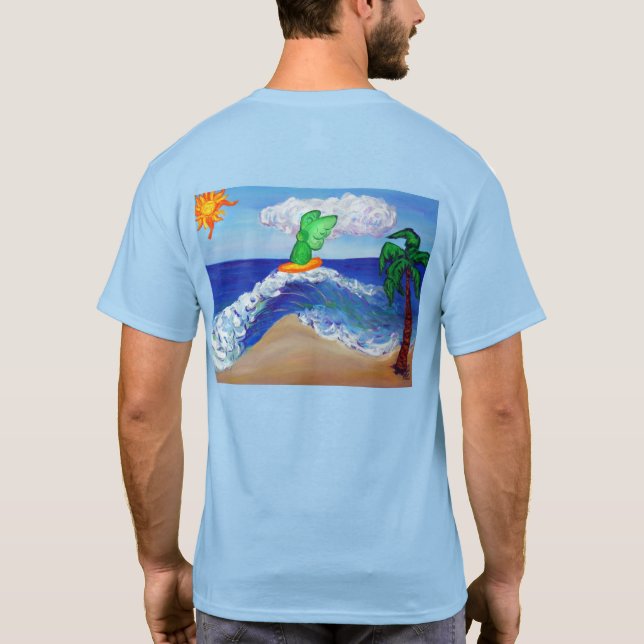 Camiseta Surfing Angel Raphael Shirt (Verso)
