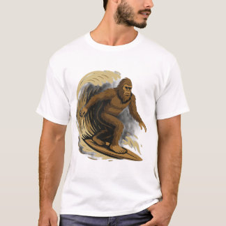 Camiseta Surfing Bigfoot