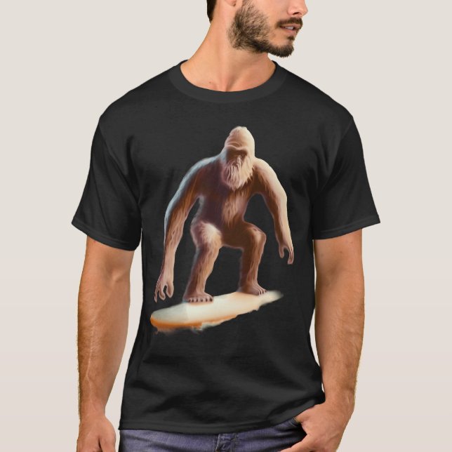 Camiseta surfing funny (Frente)