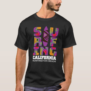 Camiseta Surfing Huntington Beach California Surf Cali Beac