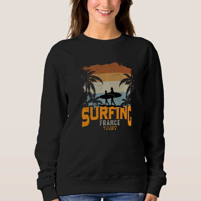 Camiseta Surfing na França 2 (Frente)