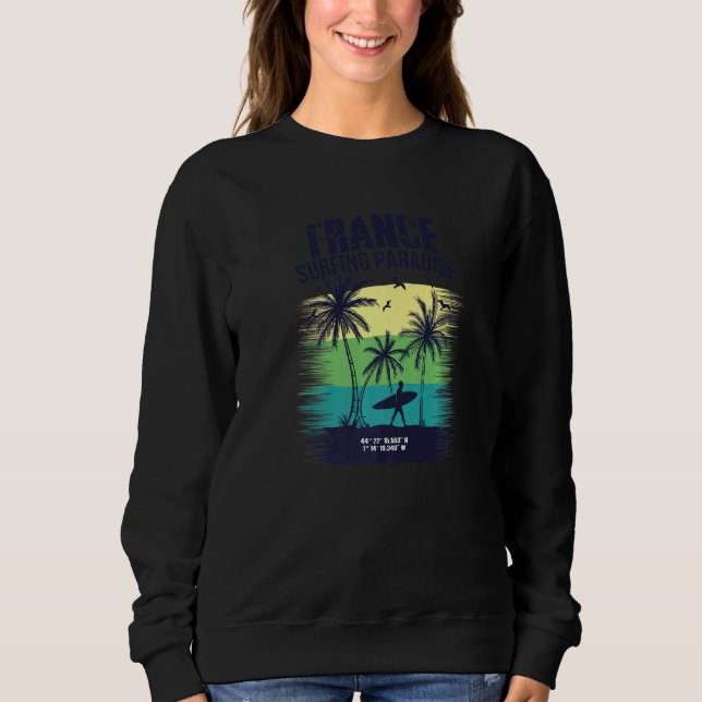 Camiseta Surfing na França 3 (Frente)