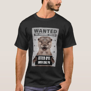 Camiseta Surfing Otter 841 Procurado Por Larceny Su De Cons