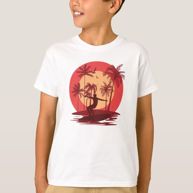 Camiseta Surfing Paradise (Frente)