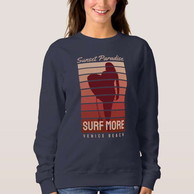 Camiseta Surfing Paradise Venice Beach (Frente)