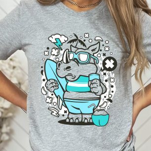 Camiseta Surfing Rhino