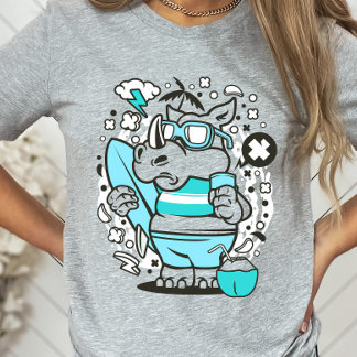 Camiseta Surfing Rhino