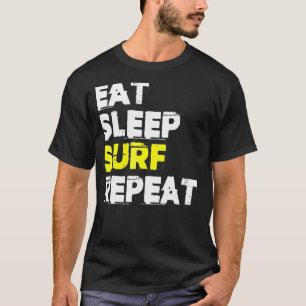 Camiseta SurfingComa Repetição do Surf de Sono