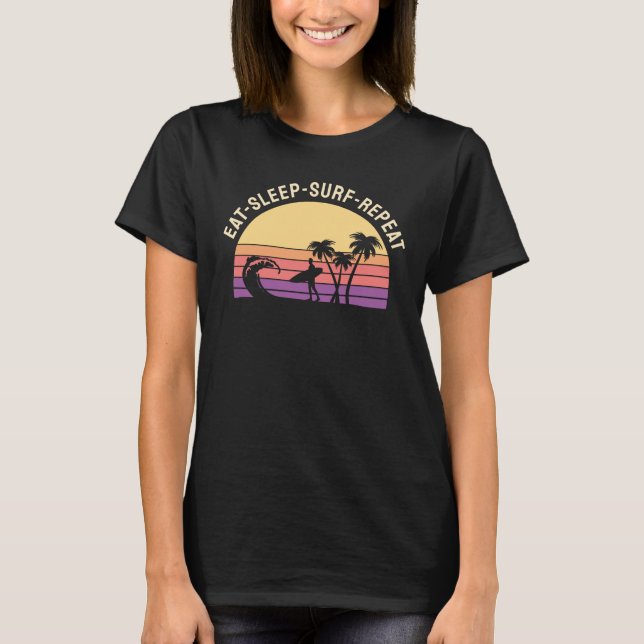 Camiseta Surfismo Retrô (Frente)