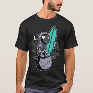 Camiseta Surfista Astronauta - Amantes Espaciais Exteriores