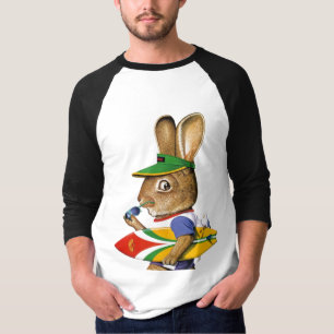 Camiseta Surfista da lebre