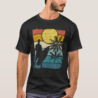 Camiseta Surfista de água desportiva de prancha Surfer Trop