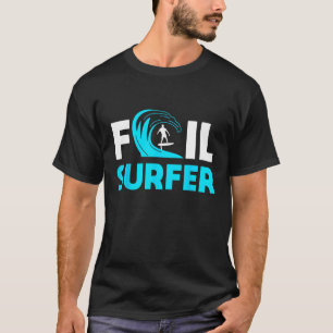 Camiseta Surfista de Foil Design Ocean Wave Rider 1