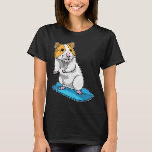 Camiseta Surfista de Hamster