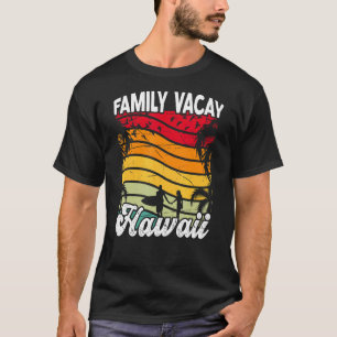 Camiseta Surfista de Navegação no Havaí com Férias Familiar