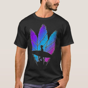 Camiseta Surfista de Onda Sintética Surfista de Surfe Vapor