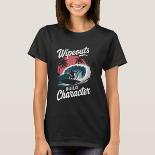 Camiseta Surfista de personagens de construção surfista sur