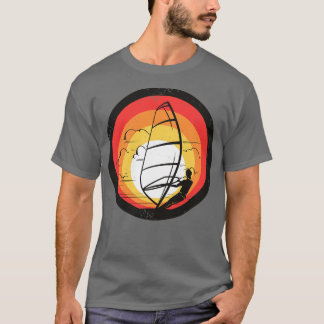 Camiseta Surfista de Retros do Windsurfer Windsurfing