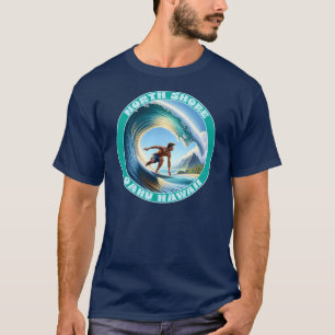 Camiseta Surfista North Shore Oahu Havaí