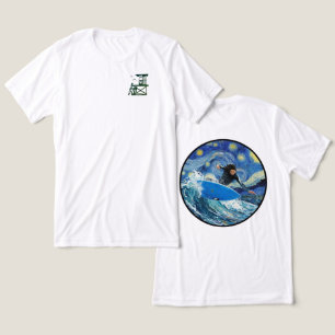 Camiseta Surfista Noturno Estrelado