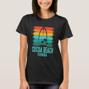 Camiseta Surfista Prancha de Surf Cocoa Beach Surfista de P