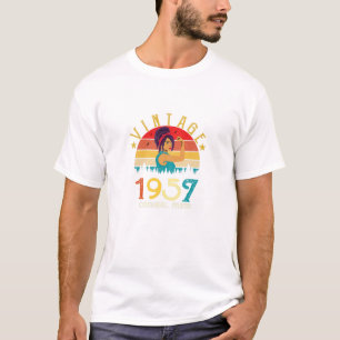 Camiseta surfista retrógrado da California Monterey