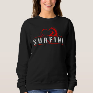 Camiseta Surfista surf Surfer Surfing Heartbeat Ondas Mulhe