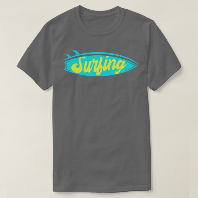 Camiseta Surfista surfboard (Frente do Design)