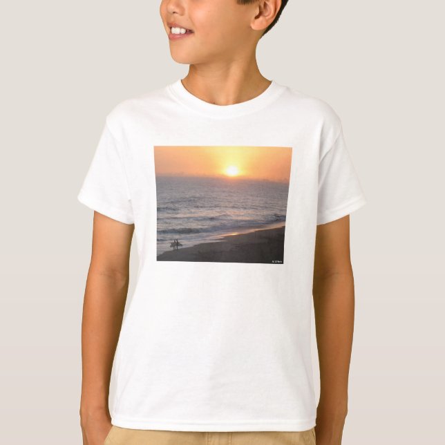 Camiseta Surfistas do Pôr do Sol (Frente)