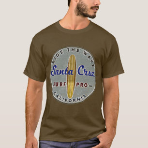 Camiseta Surfistas Papais noeis Cruz Vintage Retro-Distúrbi