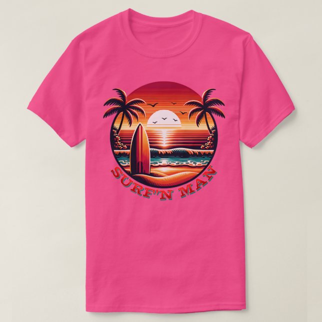 Camiseta Surfn Man TSirt (Frente do Design)