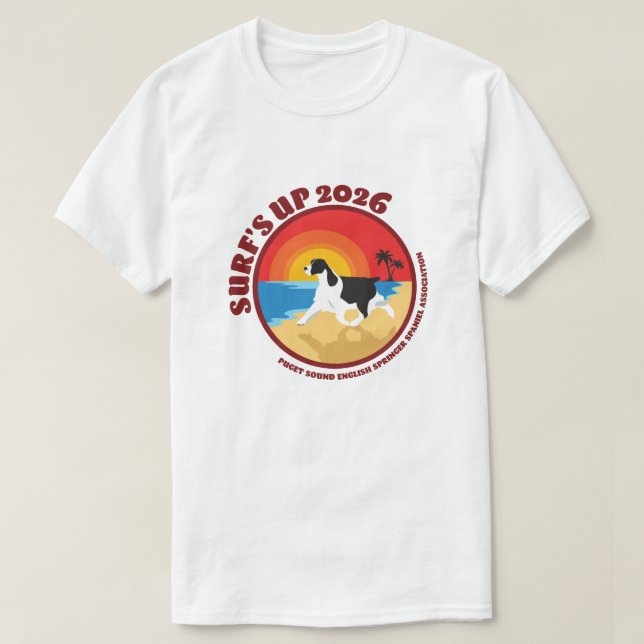 Camiseta Surfs Up 2026 ESS Masculina (Frente do Design)
